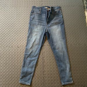 HIGH WAISTED CORSET SKINNY JEANS